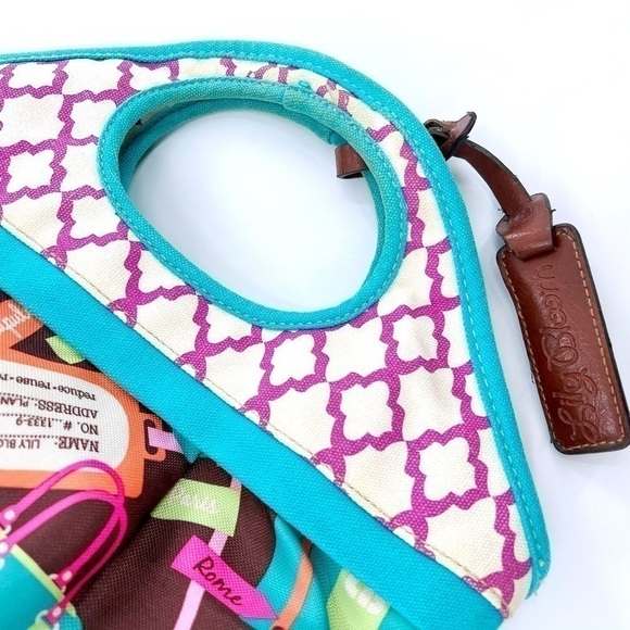 Lily Bloom Travel Tote Bag Small Hand Bag - Picture 3 of 13
